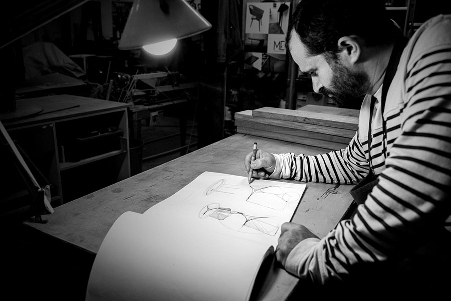 MATHIEU ESCLASSAN. Ébéniste d'art. maingauche.com