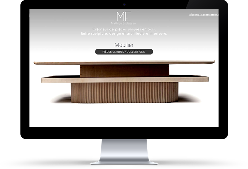 Mathieu Esclassan. Ébéniste